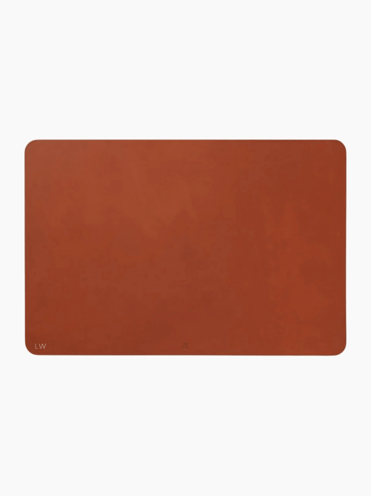 Personalised Leather Office Desk Mat