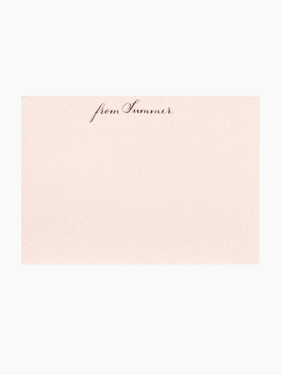 Personalised Note Cards