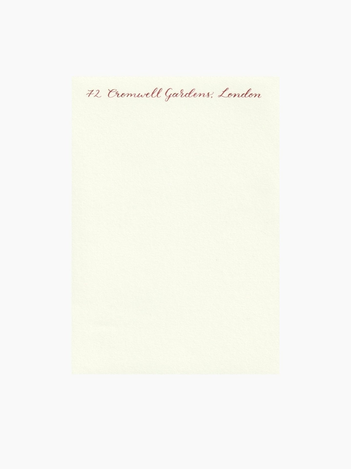 Personalised Writing Paper