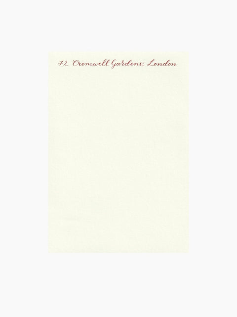 Personalised Writing Paper