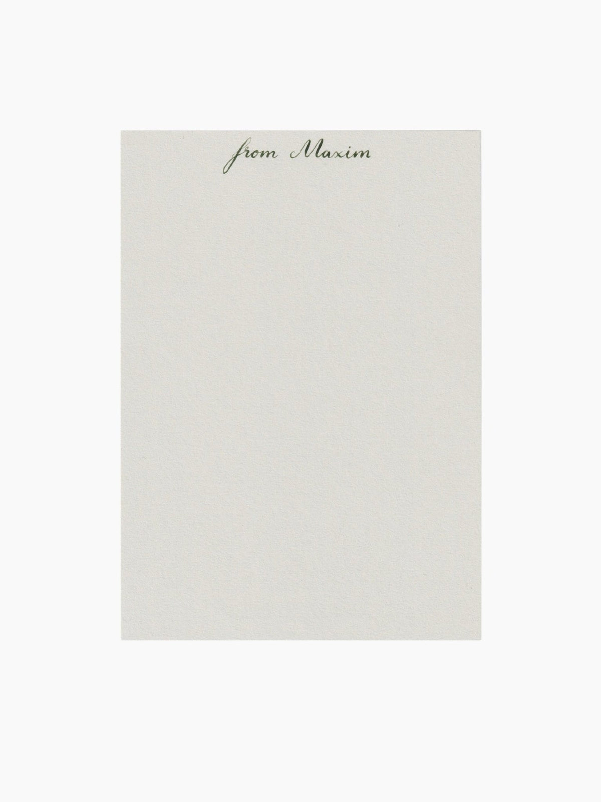 Personalised Writing Paper