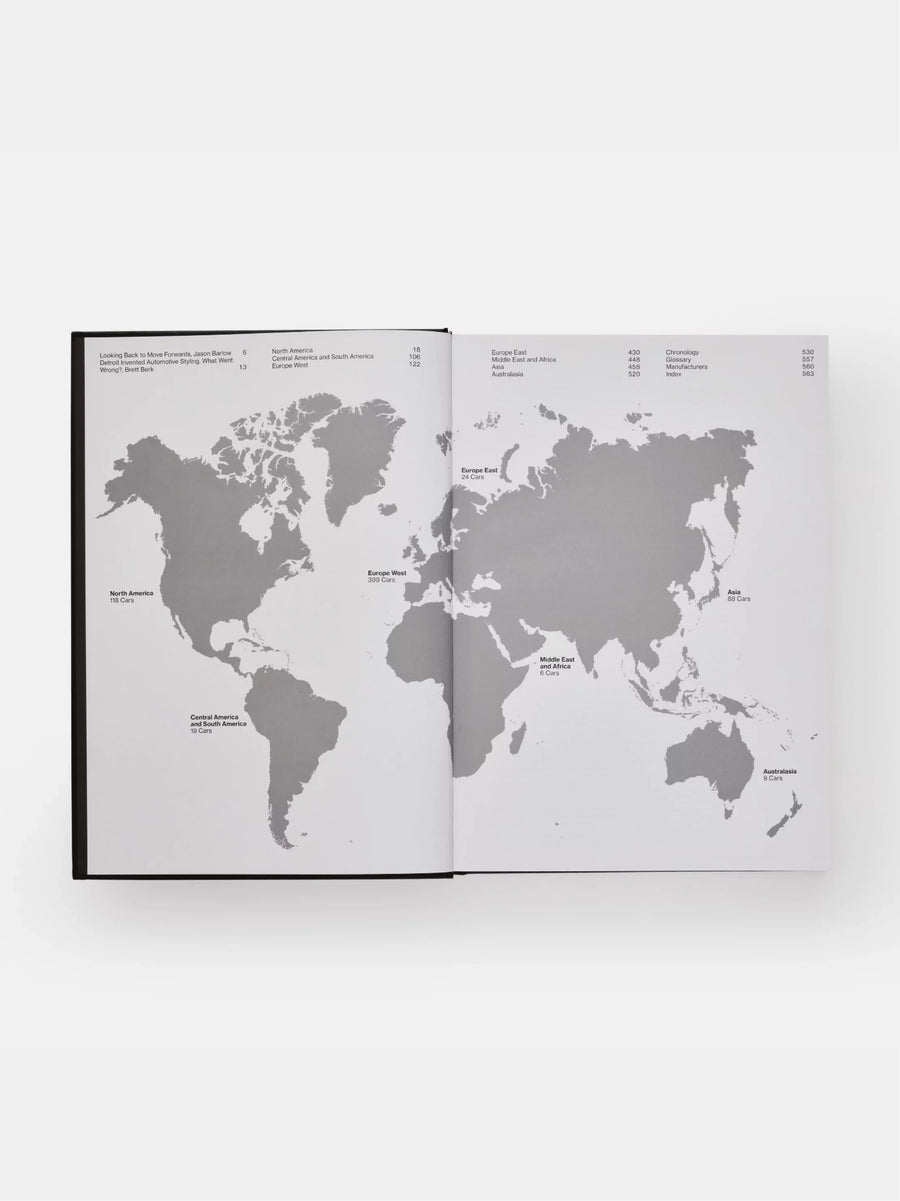The Atlas Of Car Design: The World’s Most Iconic Cars Book