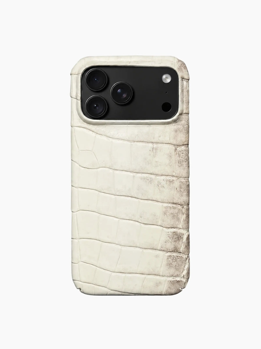 Himalayan White Crocodile iPhone Case