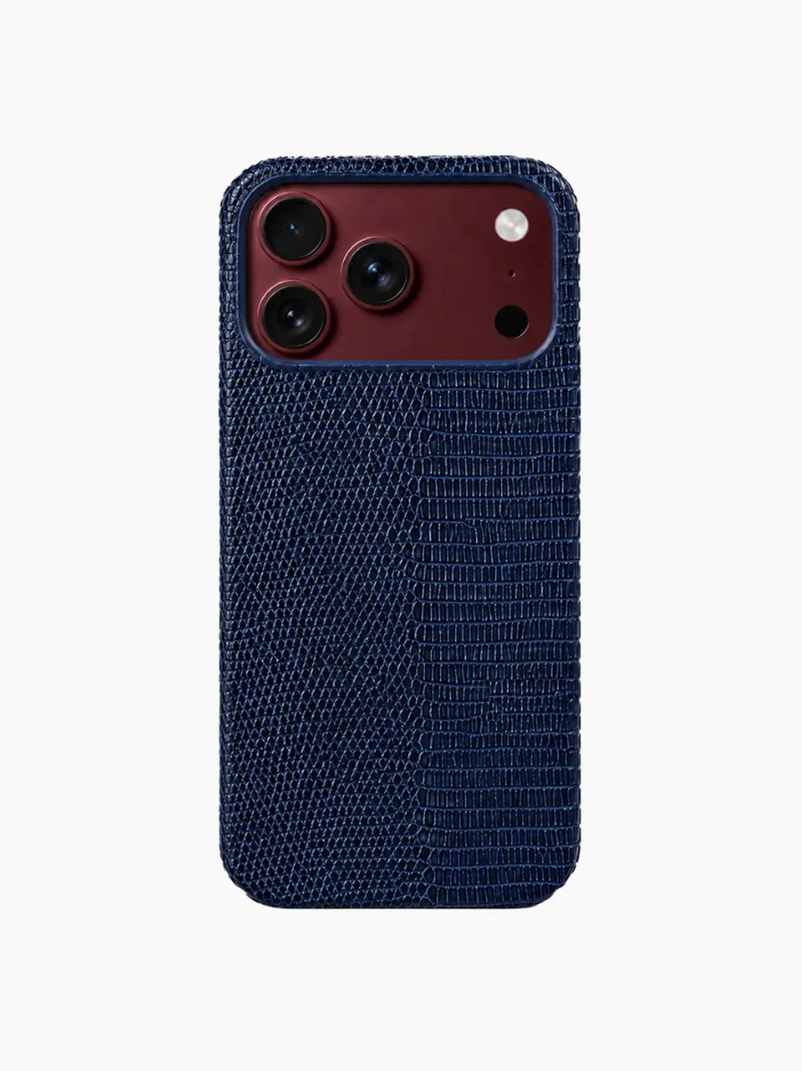 Egyptian Blue Lizard iPhone Case