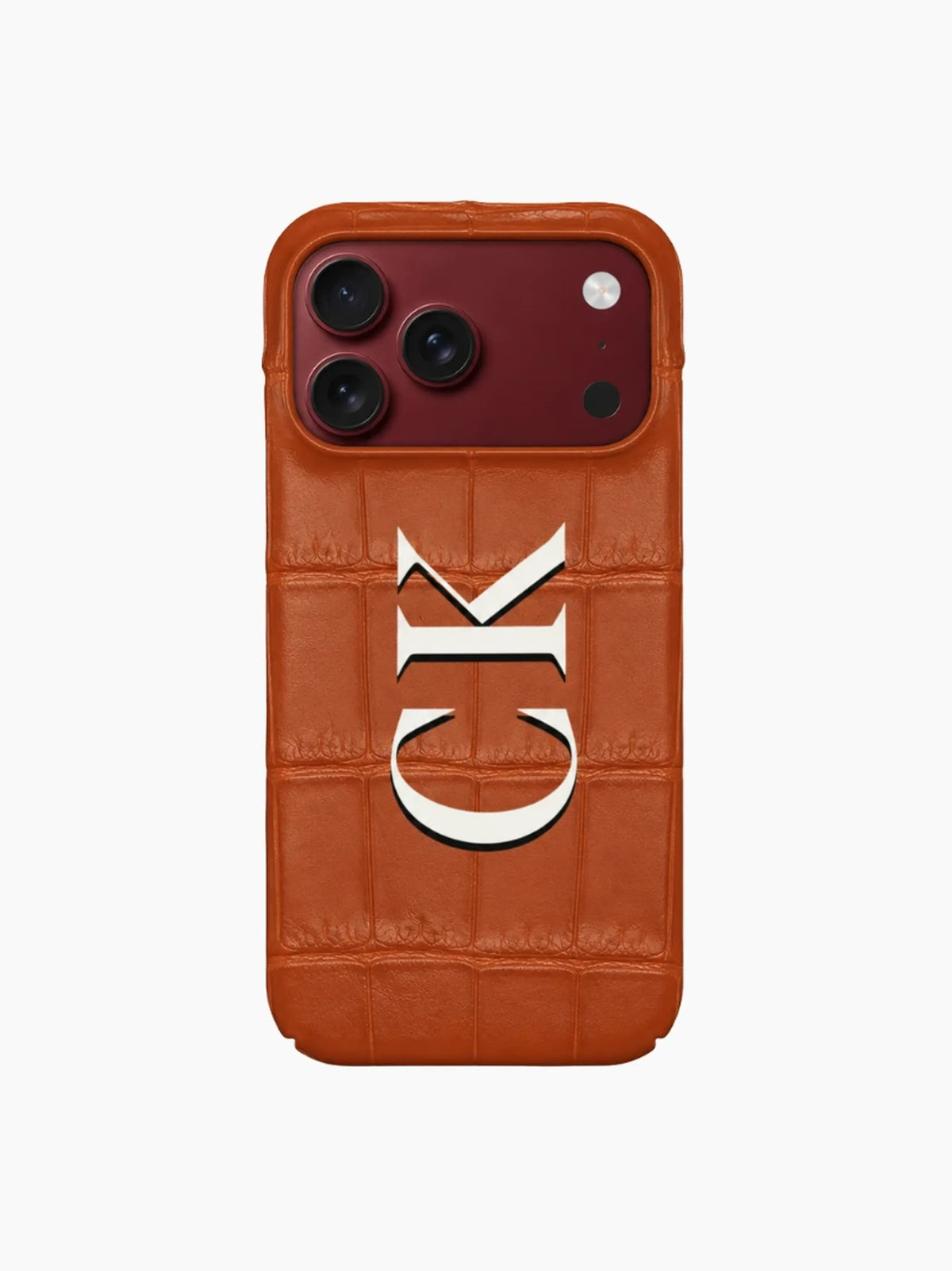 Tan Brown Crocodile iPhone Case