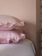 Personalised Ruffle Baby Cushion Cover