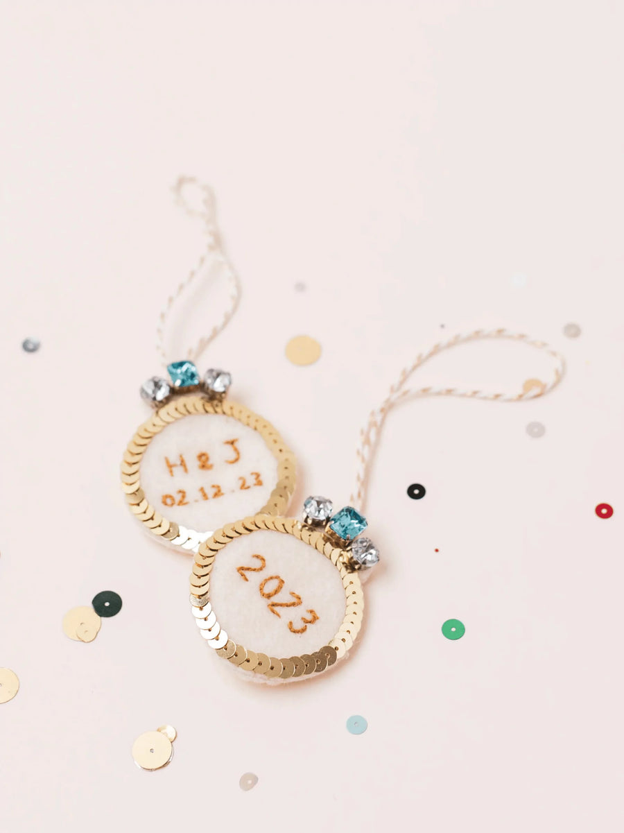 Wedding Ring Ornament