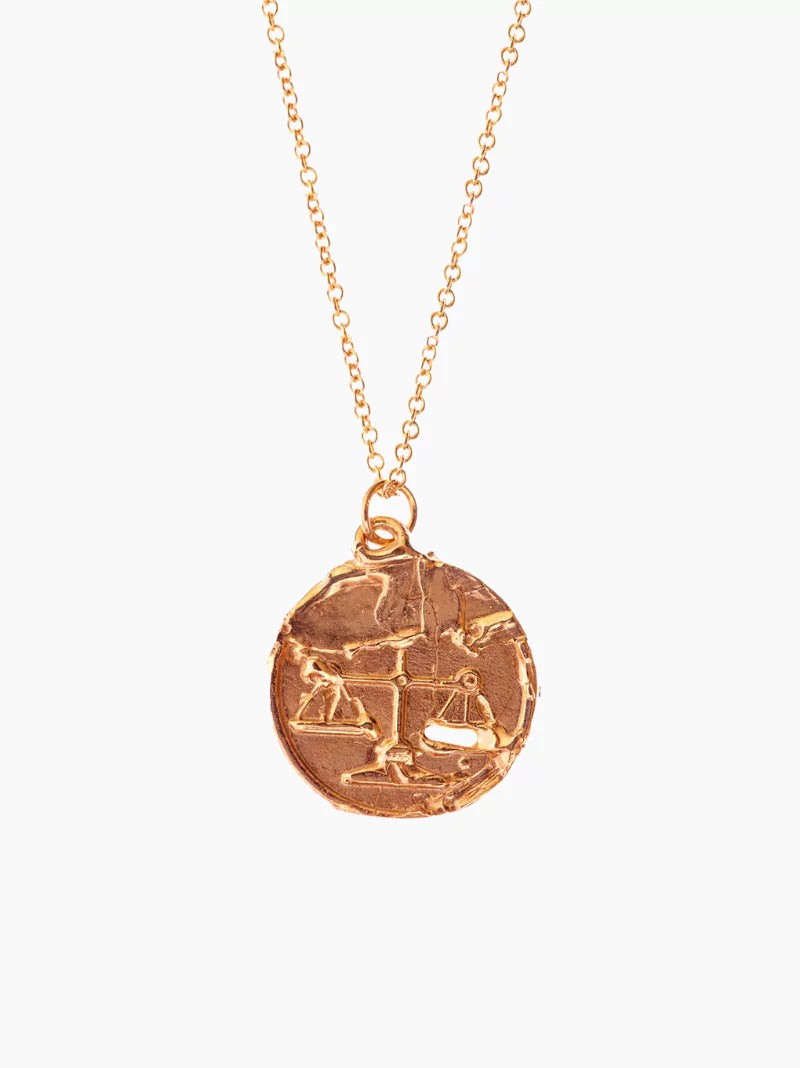 Zodiac Medallion Necklace