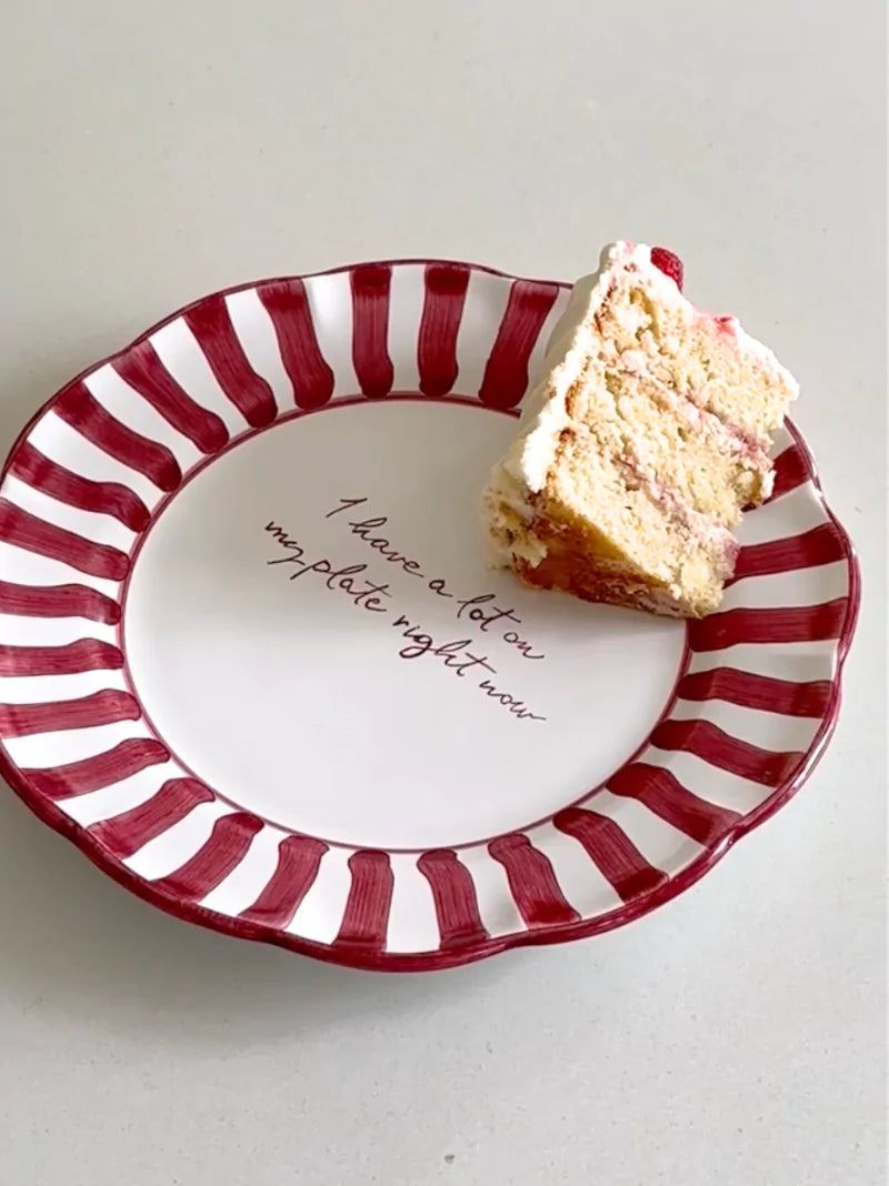 Personalised Plate Set