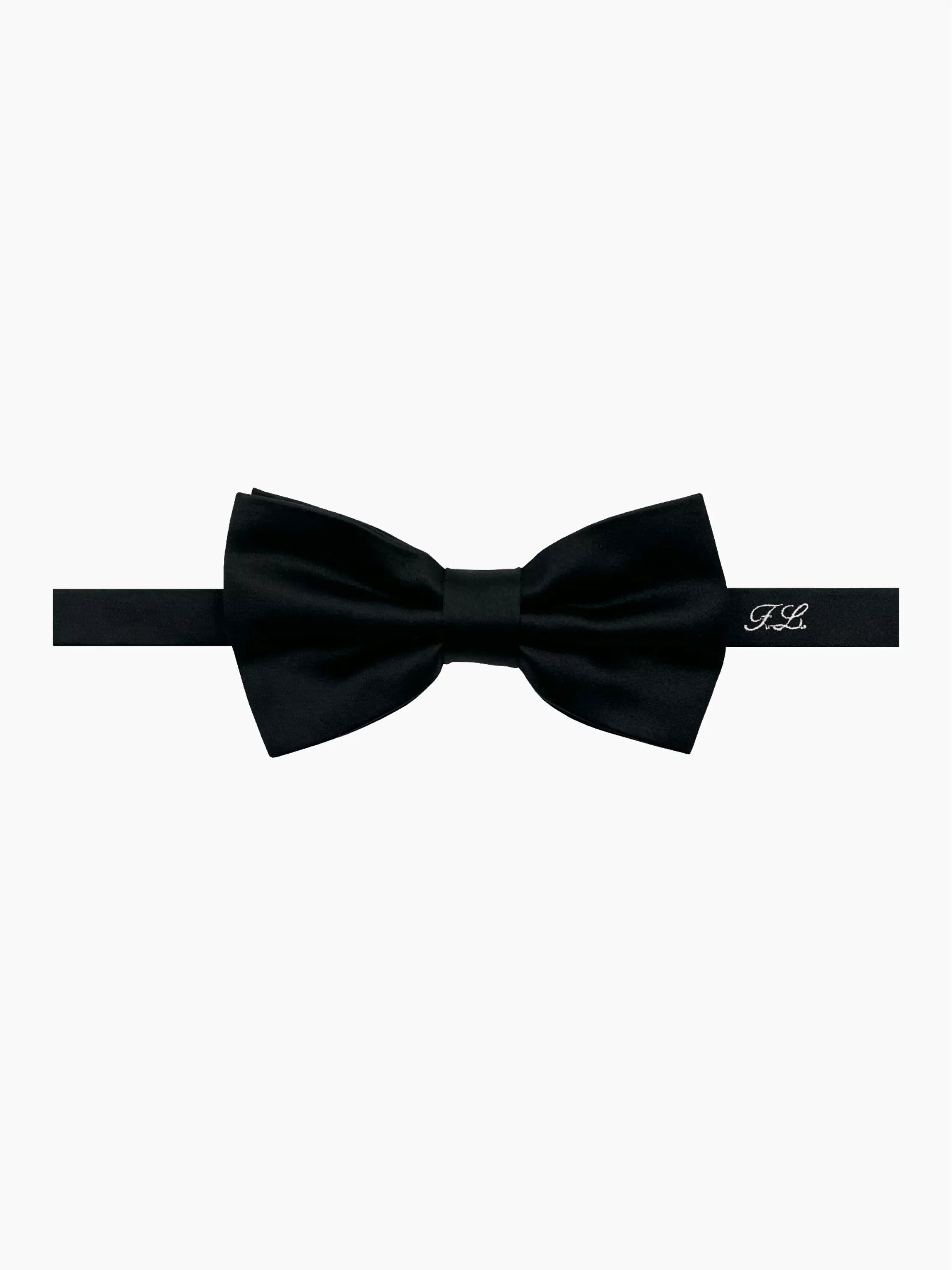 Black Bespoke Bow Tie