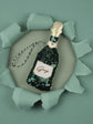 Personalised Champagne Sequin Ornament
