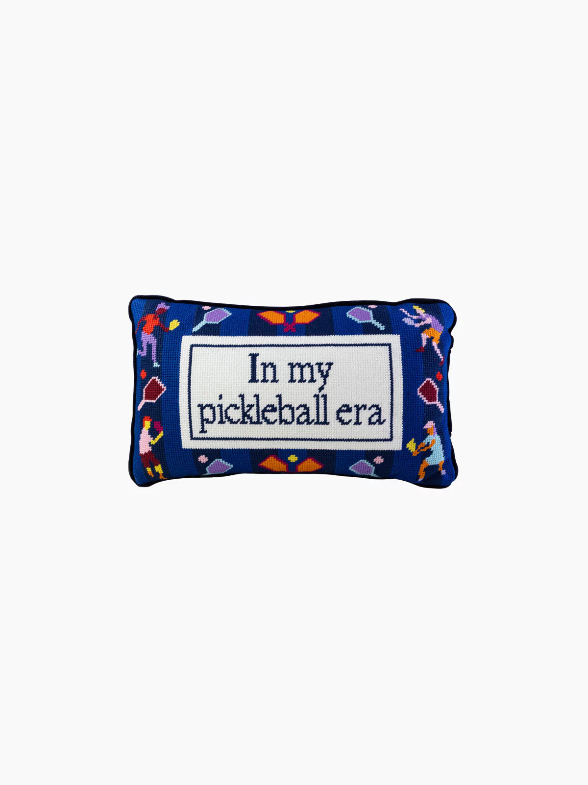 Pickleball Needlepoint Pillow