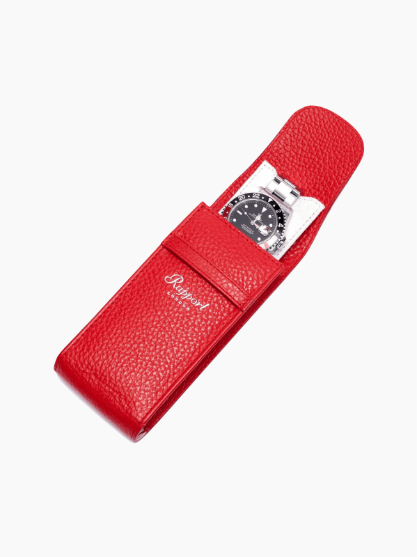Colourful Leather Watch Pouch