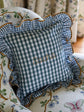 Personalised Ruffle Baby Cushion Cover