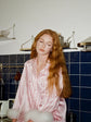 Silk Ever After Feather Pyjama Set