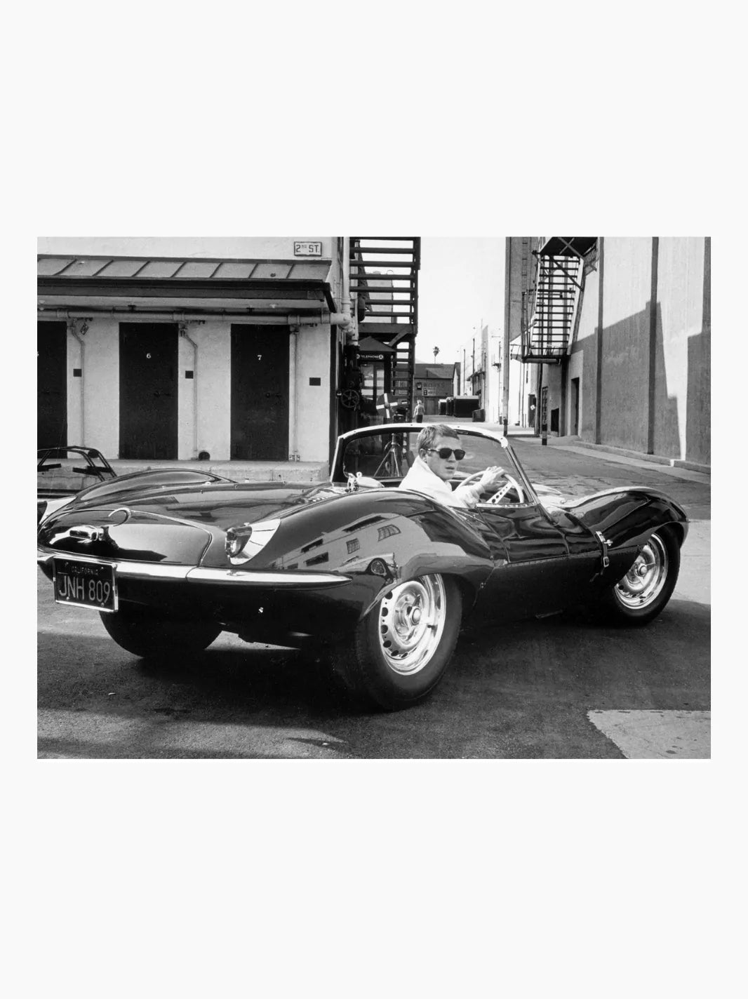 Steve McQueen in 1963 Art Print