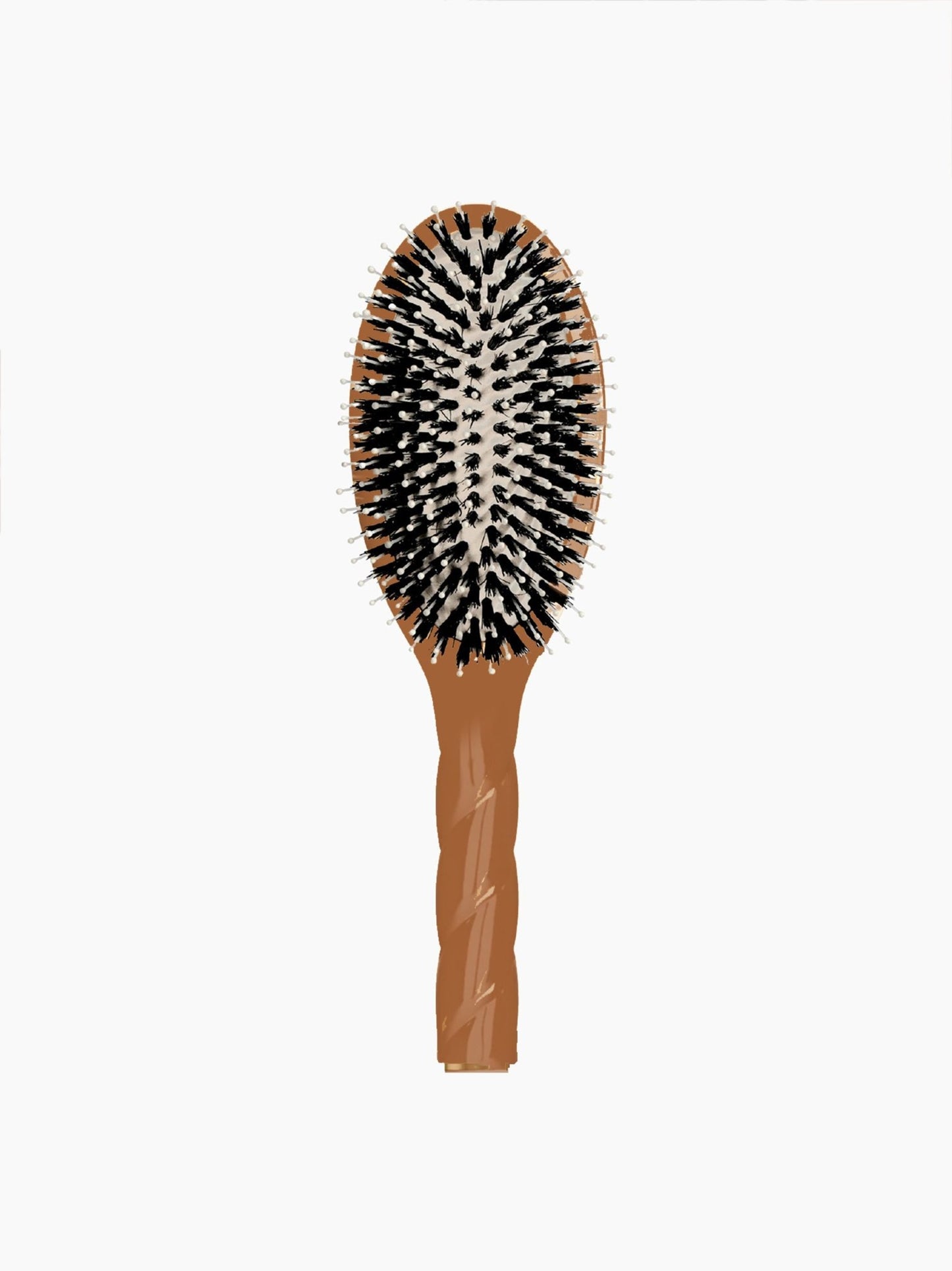 Brown Hairbrush