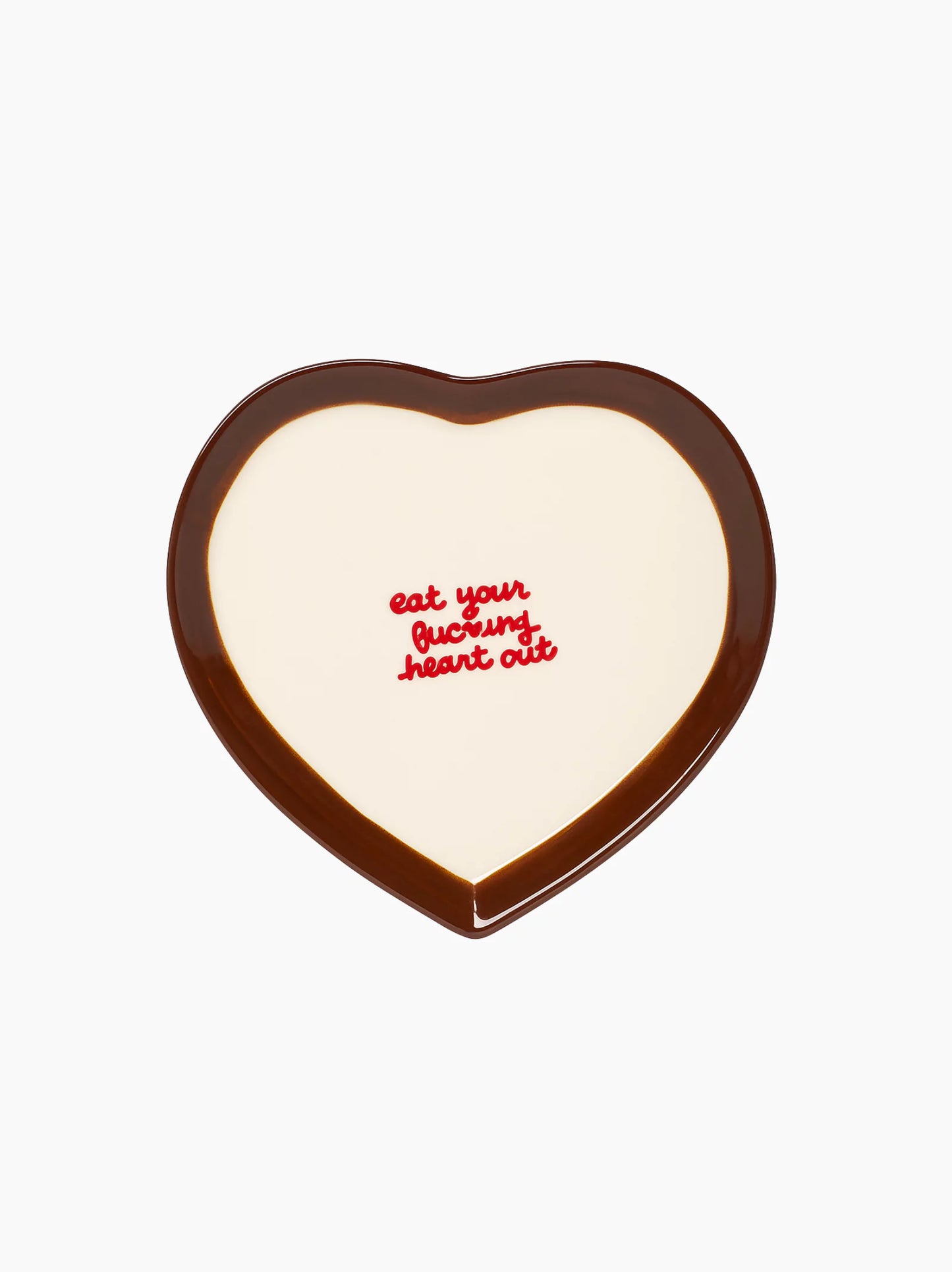 Eat Your Heart Out Dinner Plate Set of 2