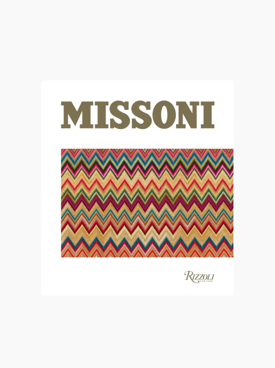 Missoni: The Great Italian Fashion Coffee Table Book