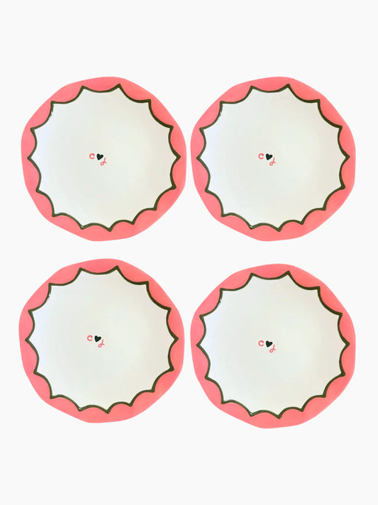 Bespoke Dinner Plates Set of 4