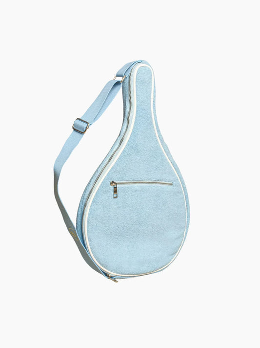 Pale Blue Terrycloth Padel & Pickleball Case