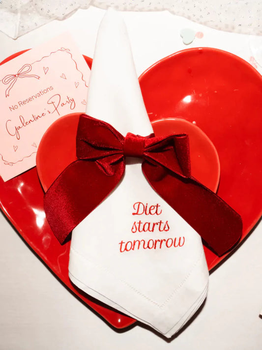 Custom Dinner Napkins Set of 12