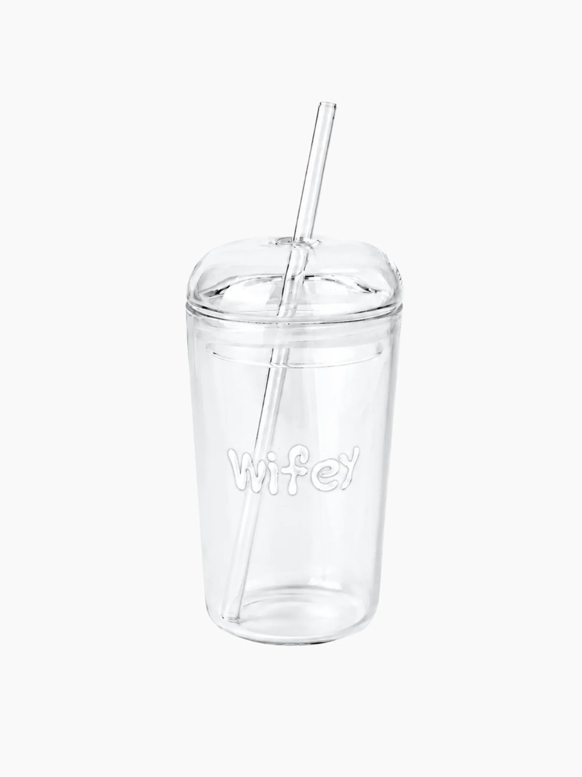 Wifey Glass Tumbler