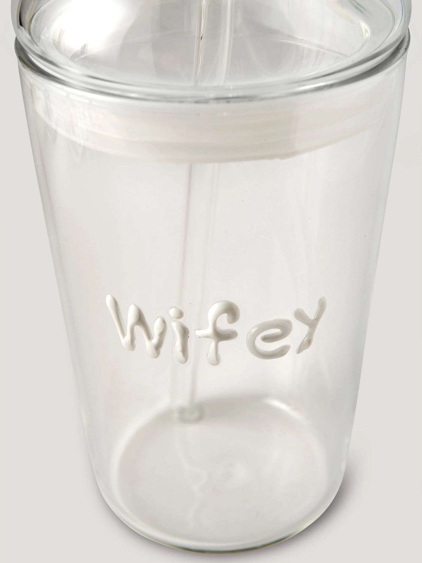 Wifey Glass Tumbler