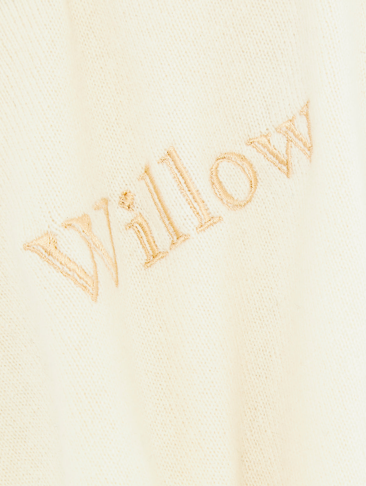 Cashmere Sweater in Ecru White