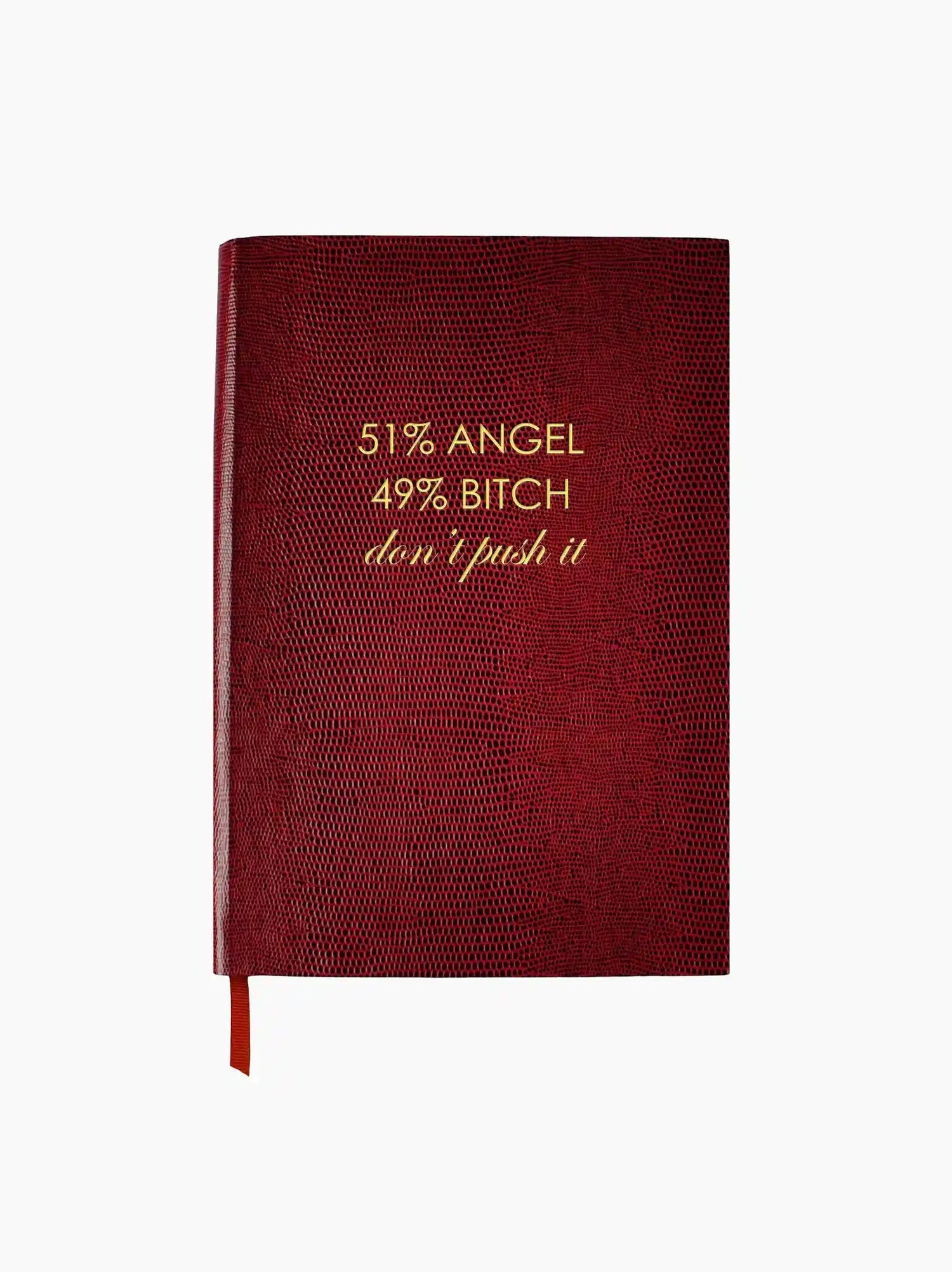 51% Angel 49% B*tch Notebook
