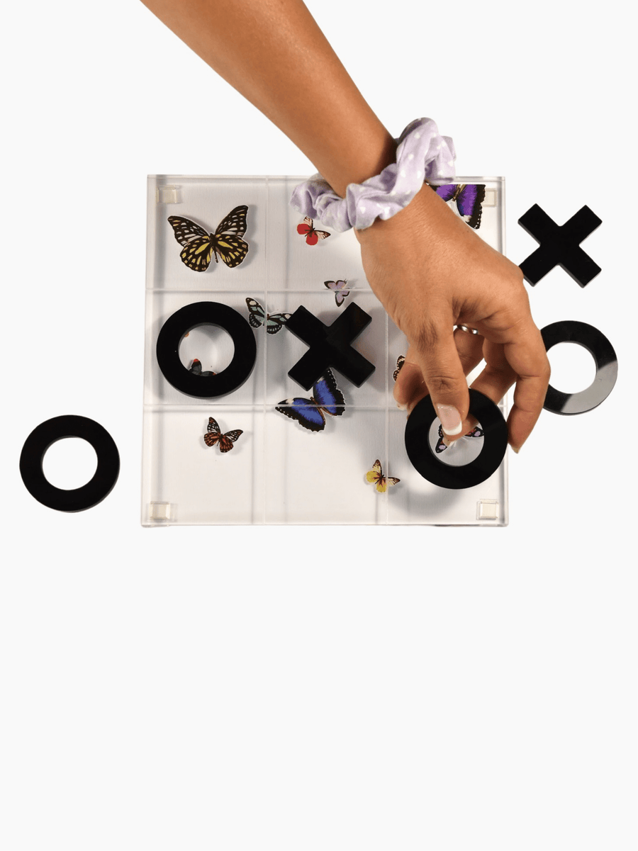 Butterfly Tic Tac Toe