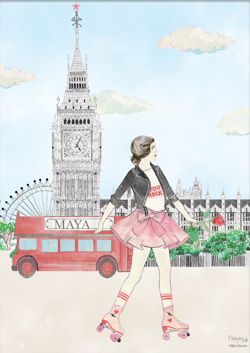 Rollerblading at Big Ben