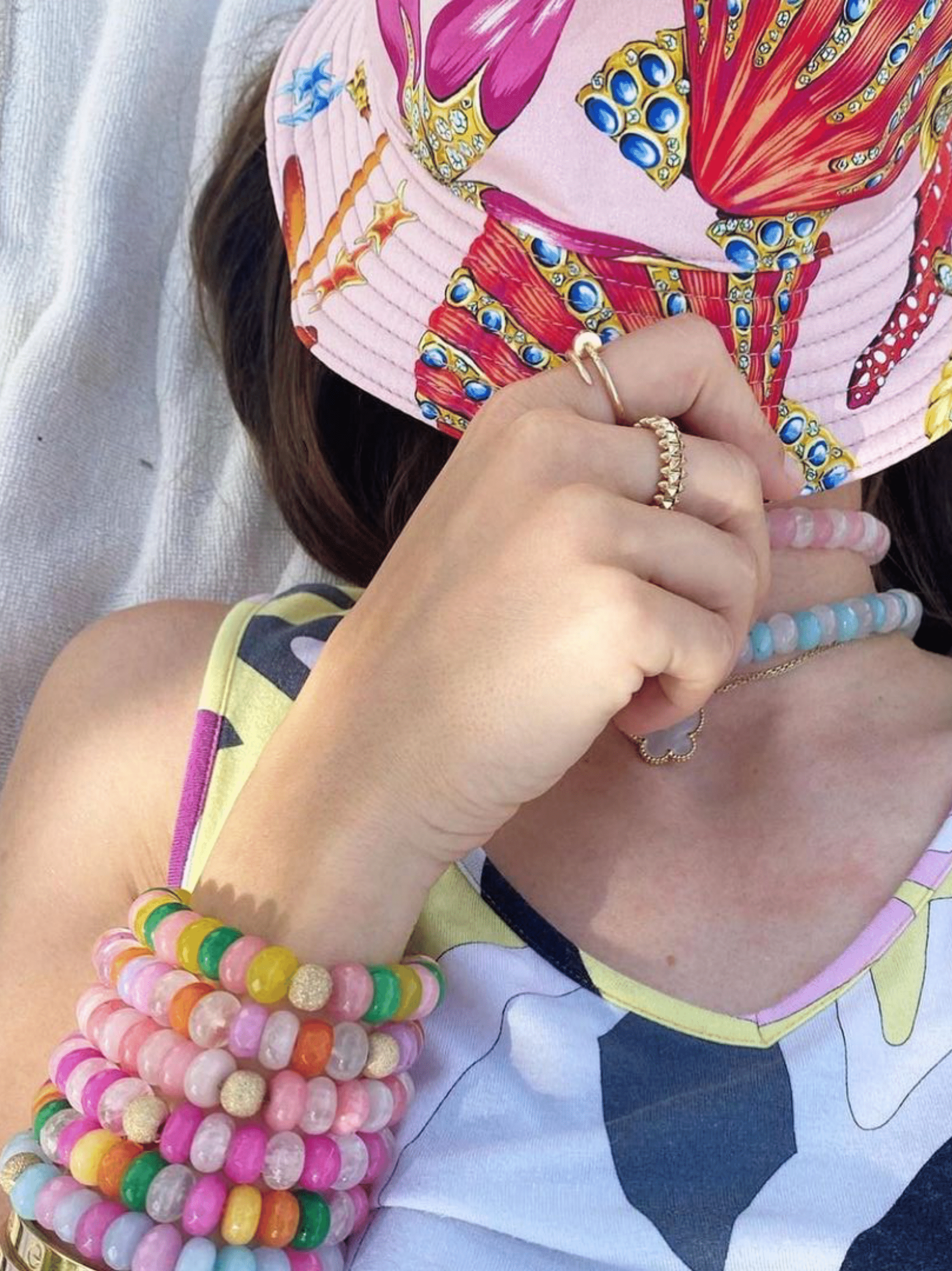 Dream Rainbow Beaded Bracelet