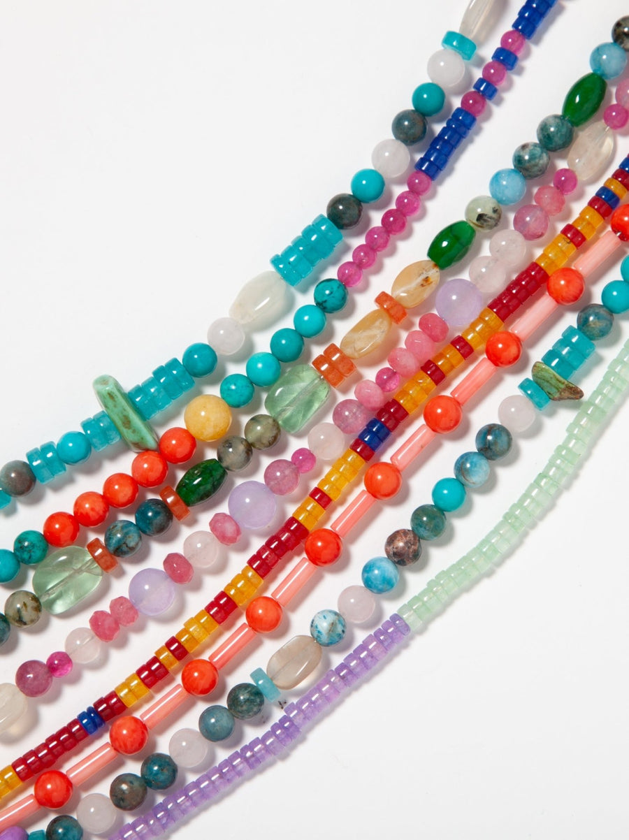 Antiparos Beaded Glasses Chain