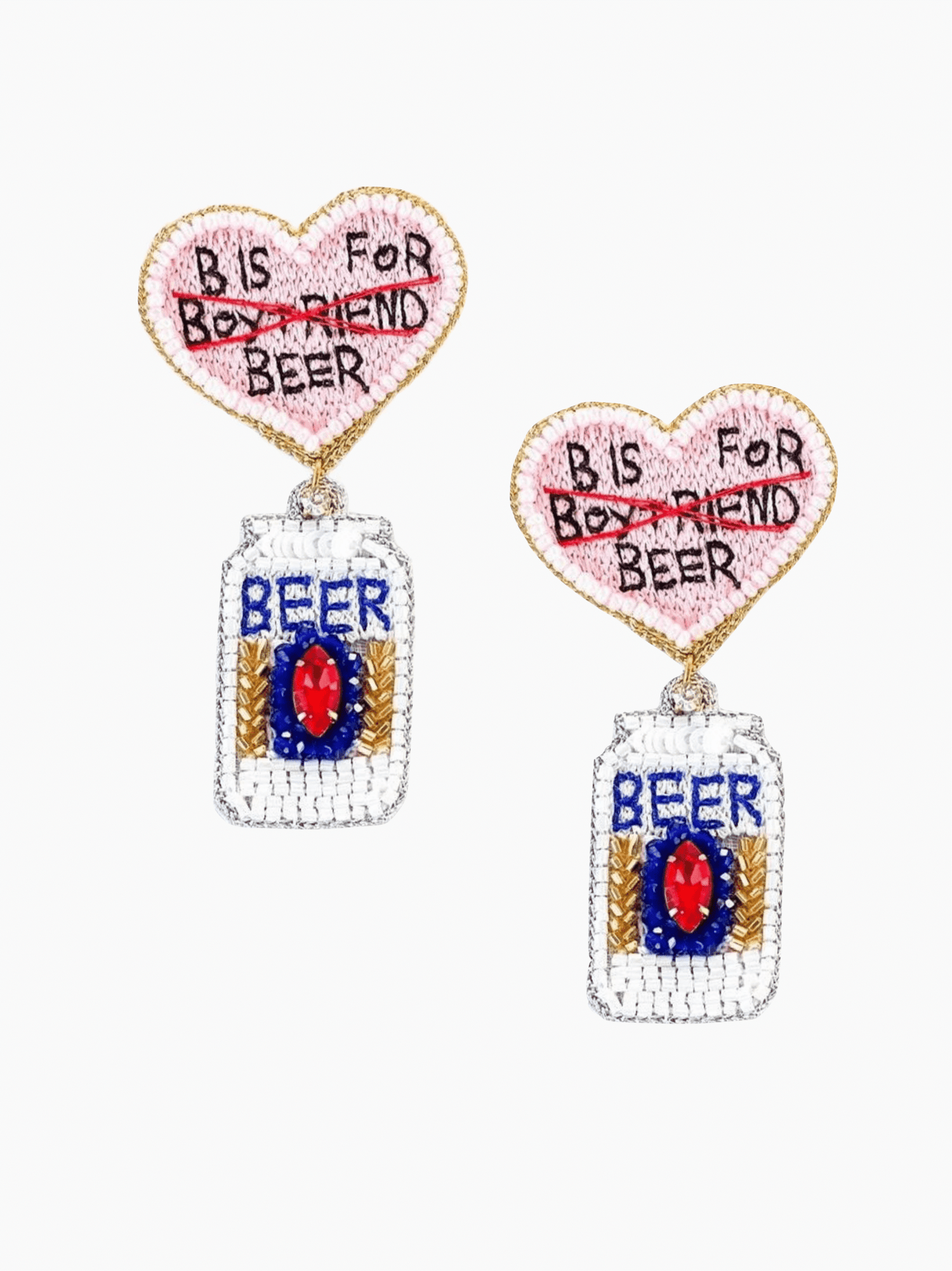 B is for Beer Earrings