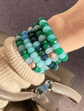 Baby Blue Beaded Bracelet