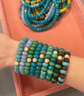 Baby Blue Beaded Bracelet