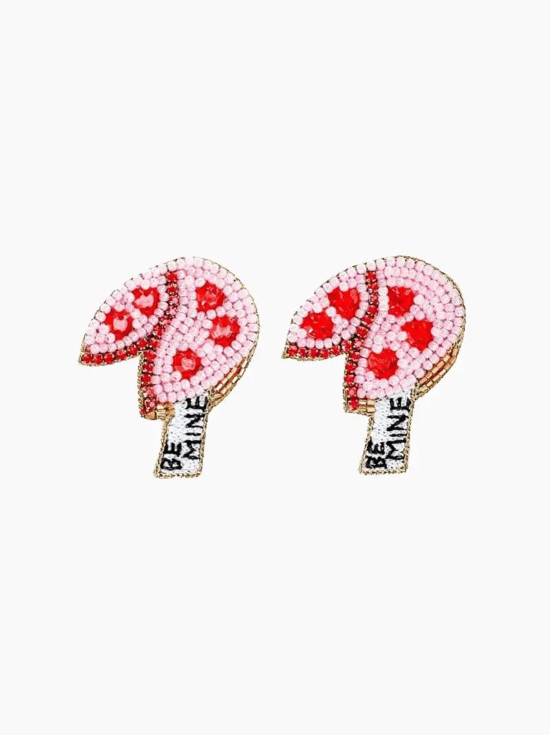 Be Mine Fortune Cookie Earrings