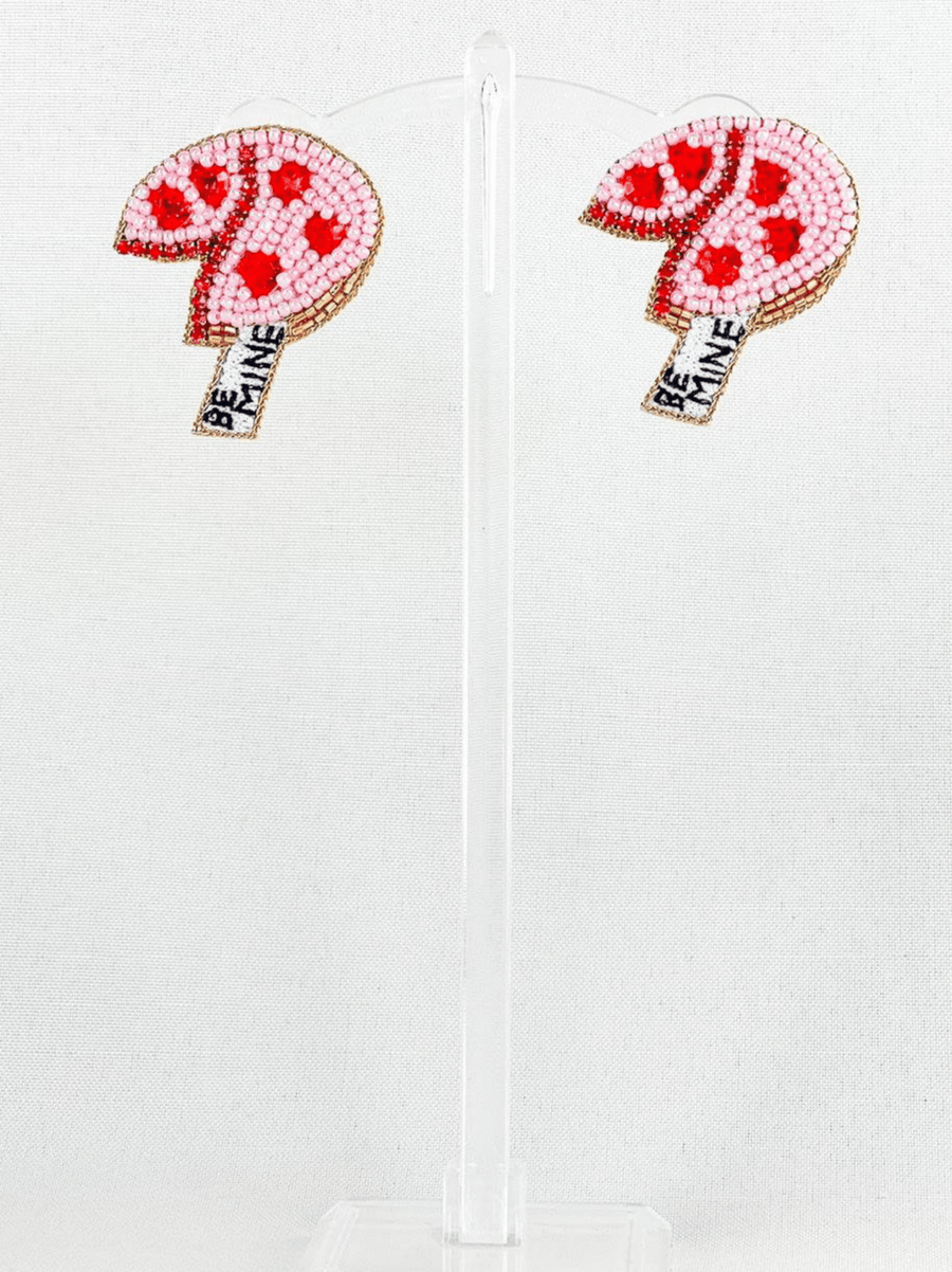 Be Mine Fortune Cookie Earrings