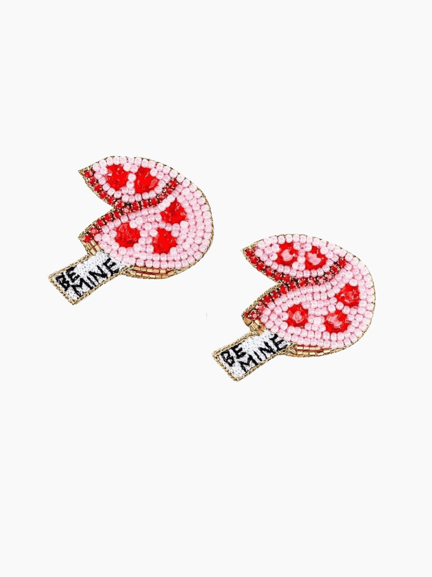 Be Mine Fortune Cookie Earrings