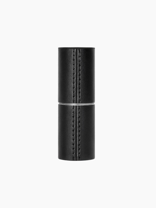 Black Leather Lipstick Case