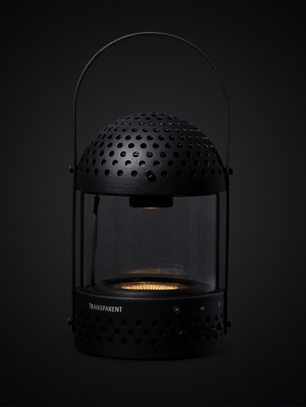 Black Light Transparent Speaker | The Go-To