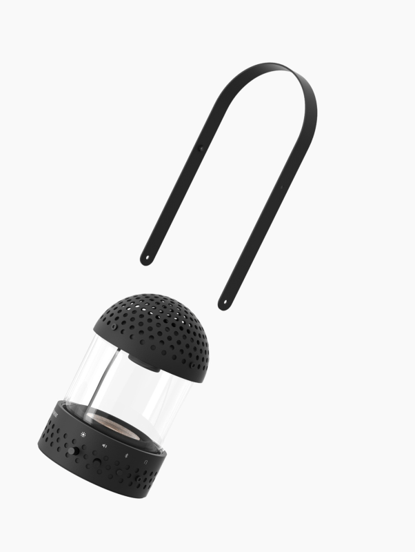 Black Light Transparent Speaker