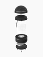 Black Light Transparent Speaker
