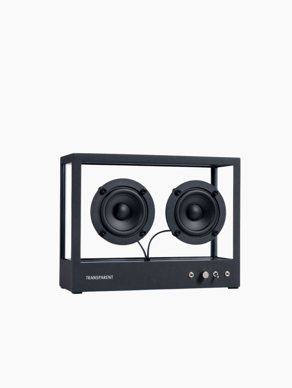 Black Small Transparent Speaker