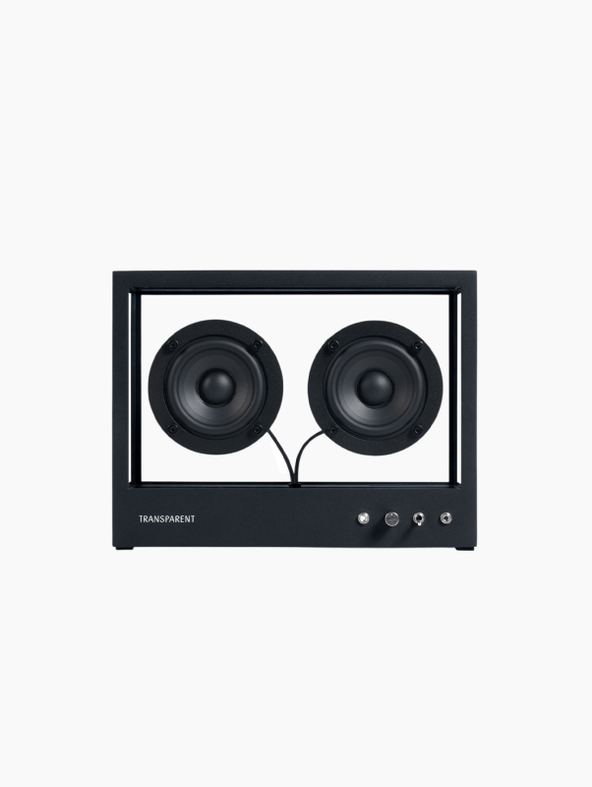 Black Small Transparent Speaker