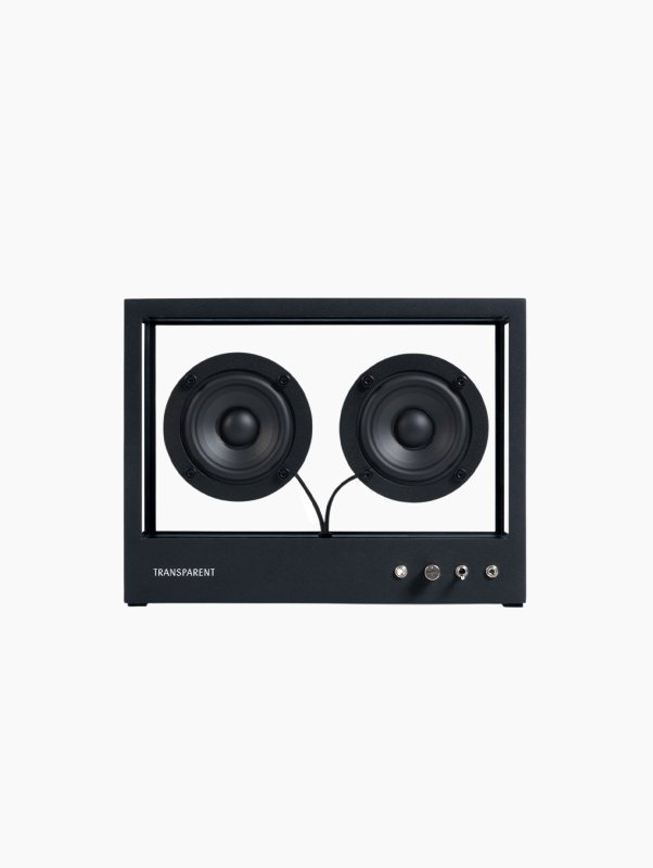 Black Small Transparent Speaker