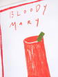 Bloody Mary Please Framed Print