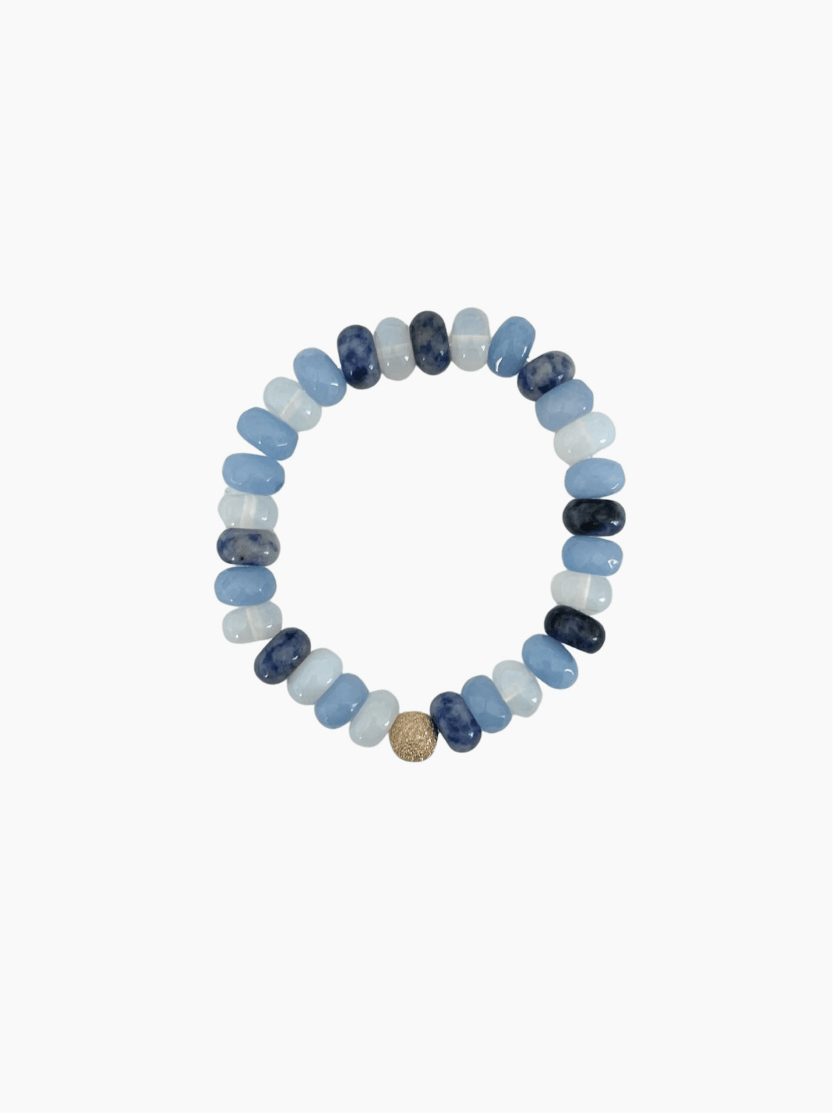 Blue Beaded Bracelet
