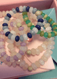 Blue Beaded Bracelet